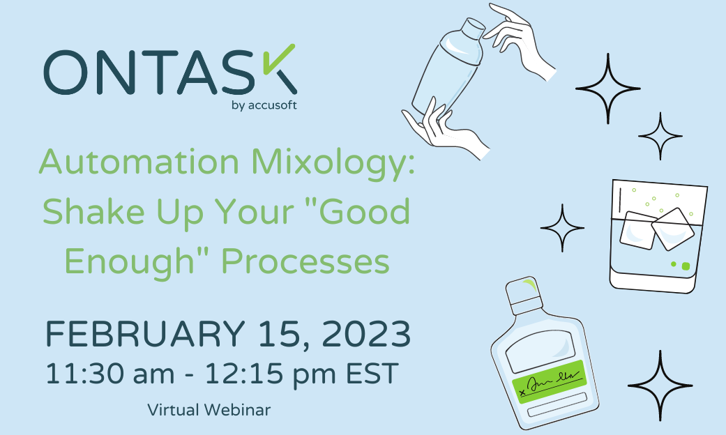 Lunch and Learn | Automation Mixology: Shake Up Your “Good Enough” Processes